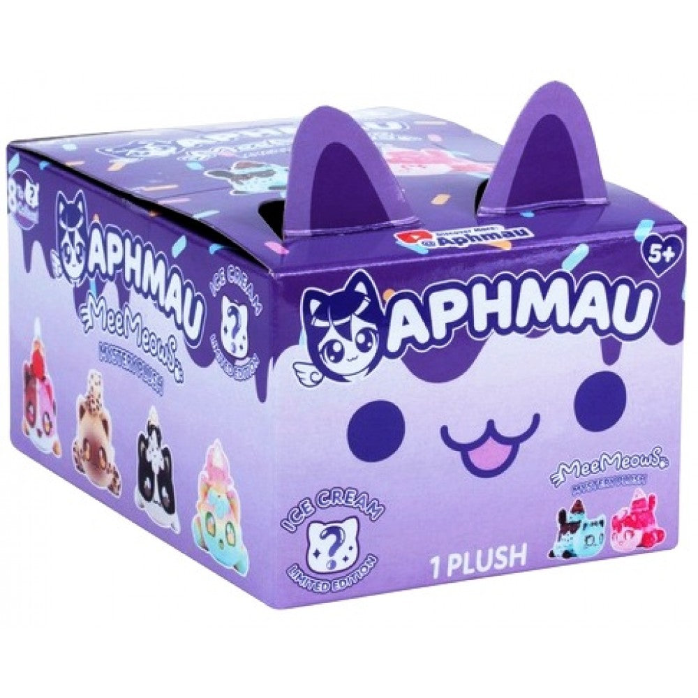 Aphmau MeeMeows Ice Cream Friends 6-inch Mystery Plush Cat Toy