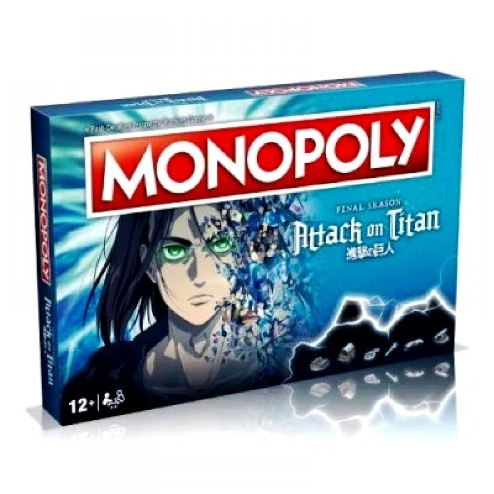 Monopoly: Attack on Titan Final Season Board Game by Snaps