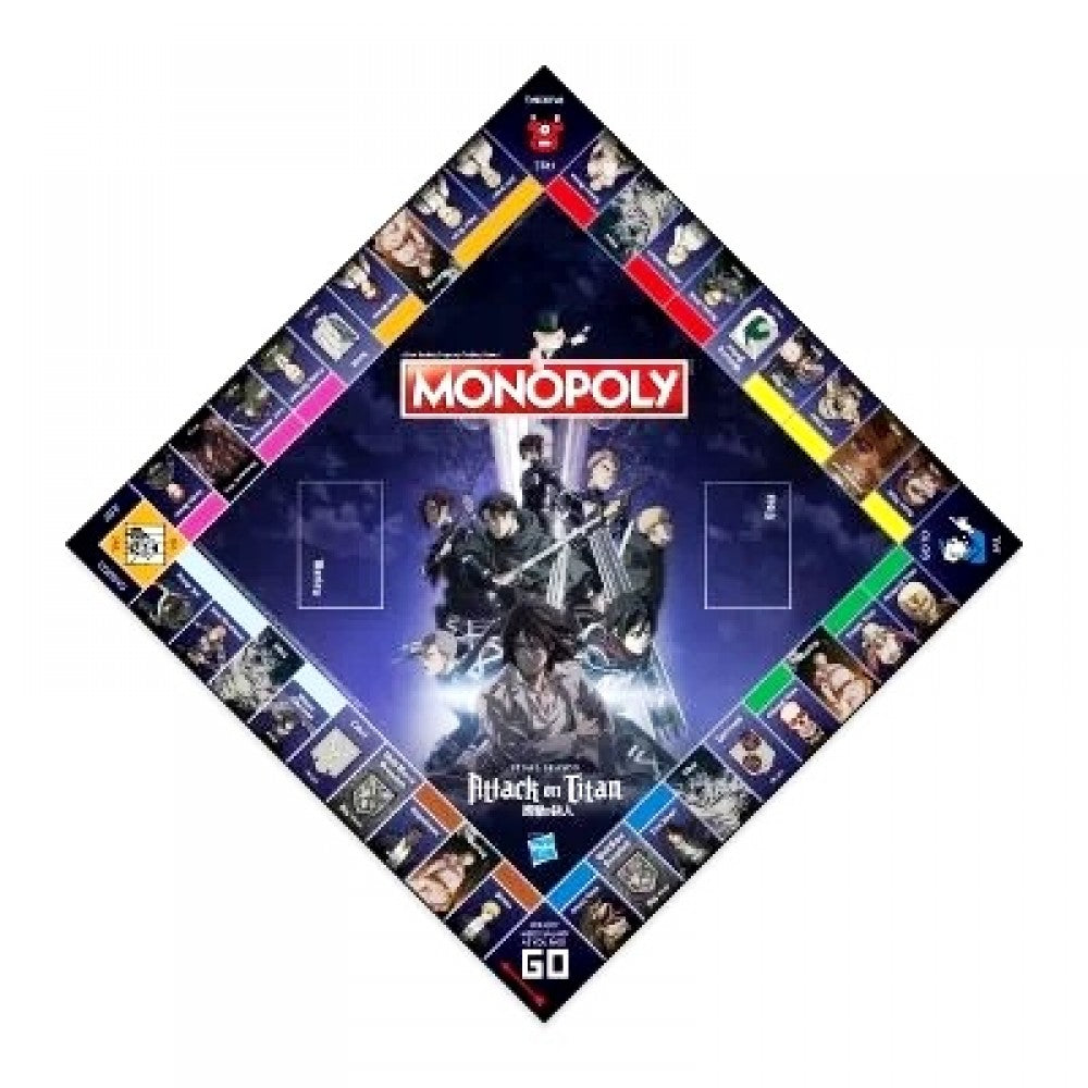 Monopoly: Attack on Titan Final Season Board Game by Snaps