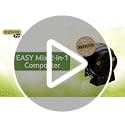 Hozelock Easymix 2-in-1 Rotating Composter – 100L Capacity