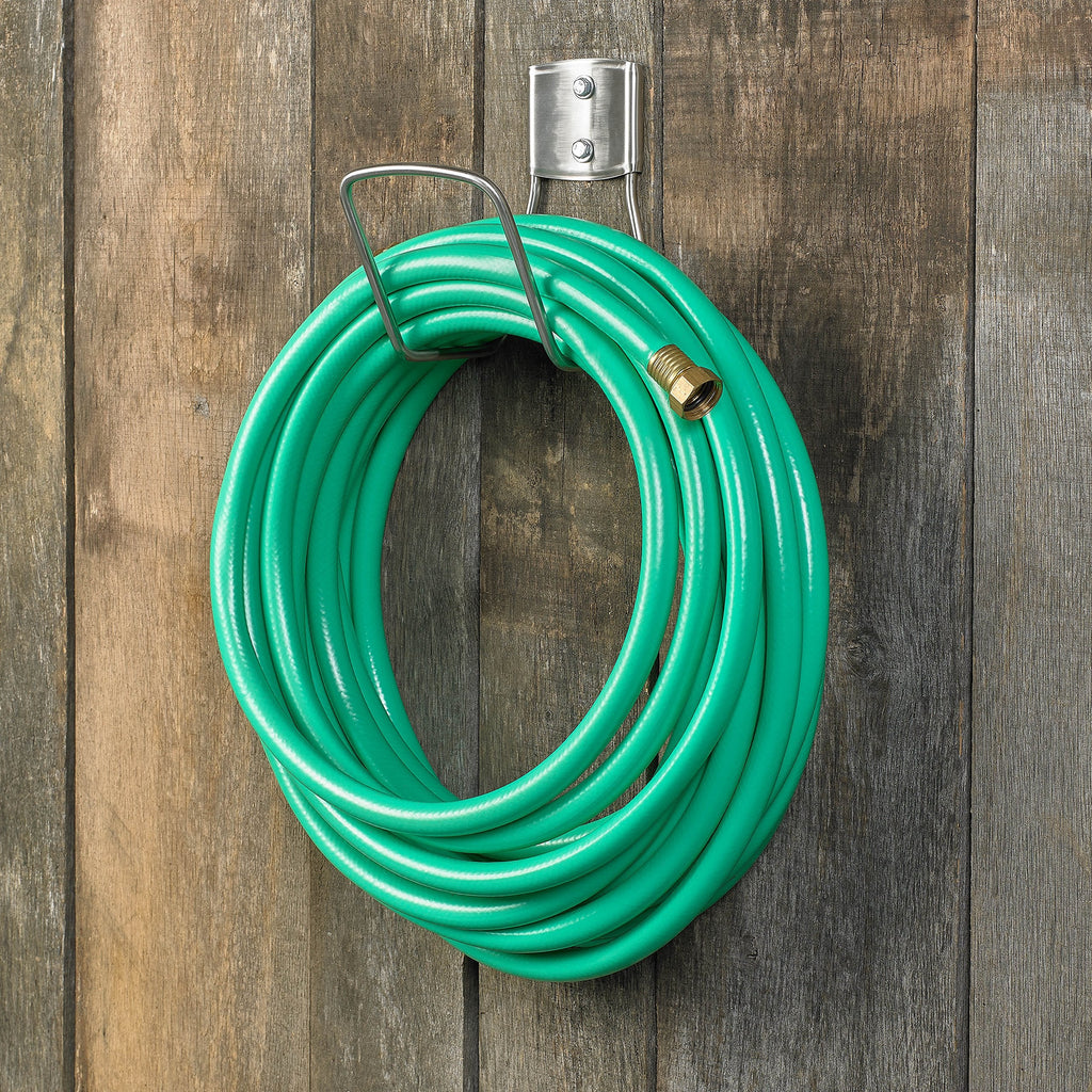 Liberty Garden 681 Stainless Steel Wall Mount Hose Hanger – 125ft