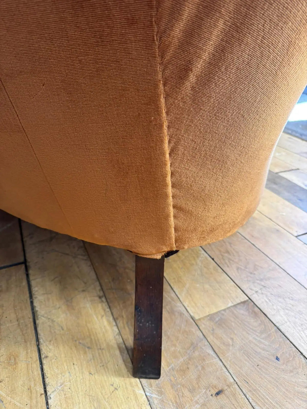 Victorian Rosewood Sofa 3 Seater Button Back Couch Lounge Seating Settee