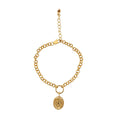 Laura Ashley Baythorne Roses Bracelet – Gold Plated Recycled Brass