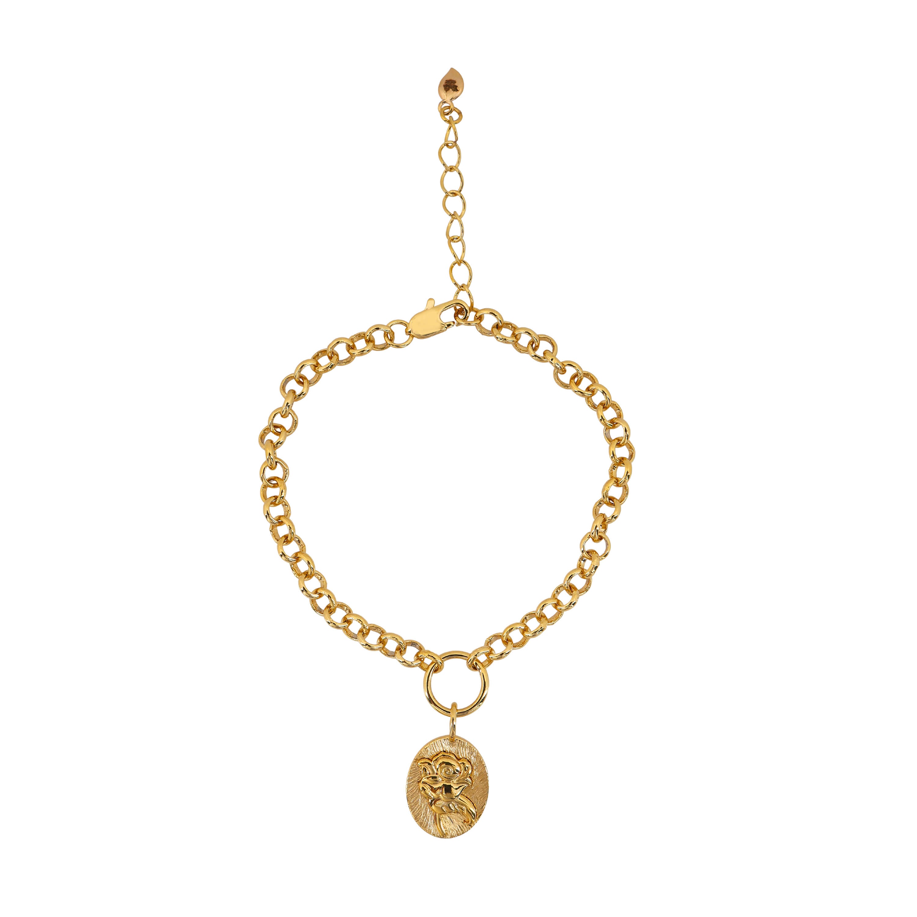 Laura Ashley Baythorne Roses Bracelet – Gold Plated Recycled Brass