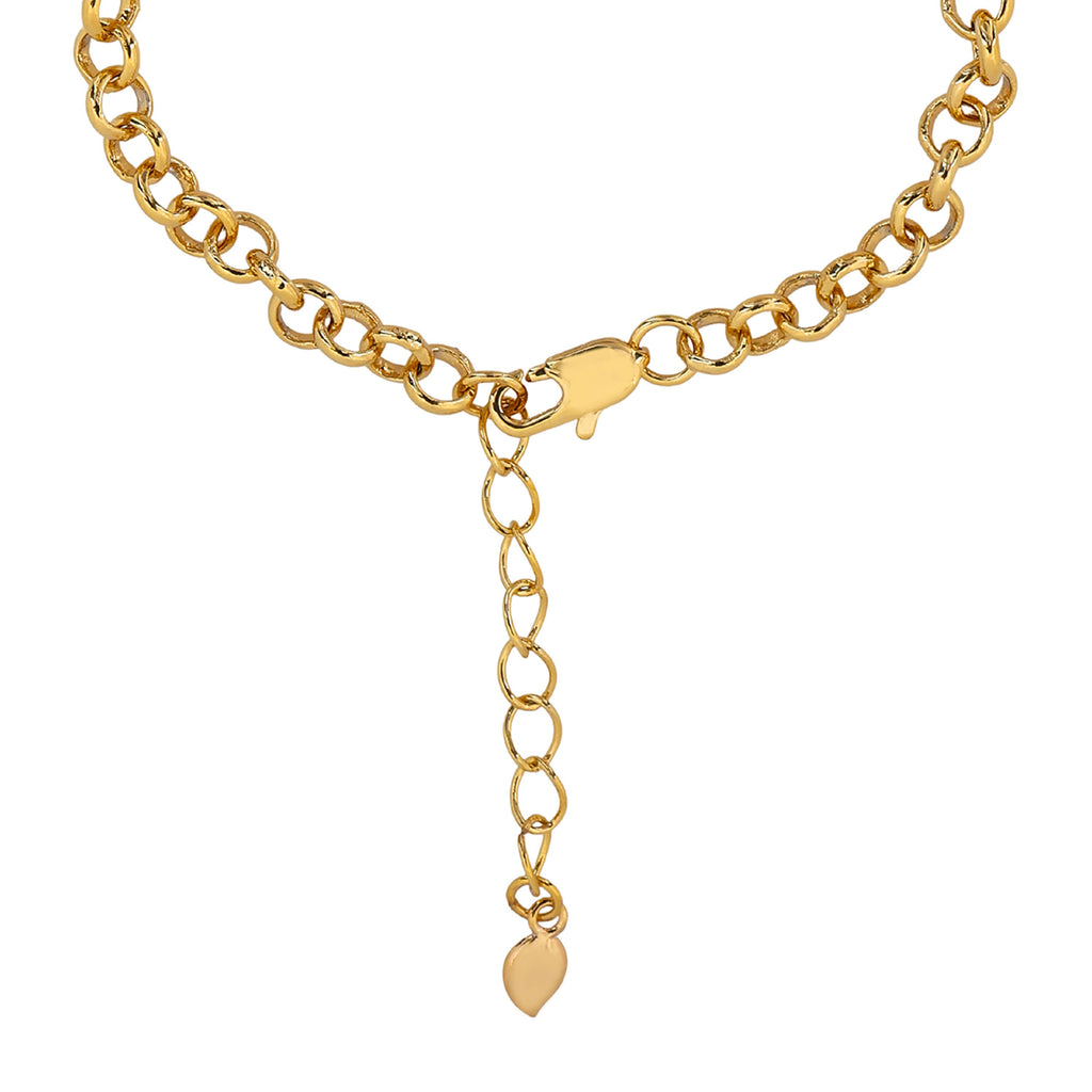 Laura Ashley Baythorne Roses Bracelet – Gold Plated Recycled Brass