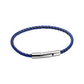 Gecko Jewellery Smaller Fit Braided Leather Bracelet with Metal Clasp