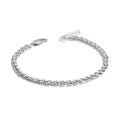 Gecko Jewellery Stainless Steel Wheat Chain Bracelet – Smaller Fit
