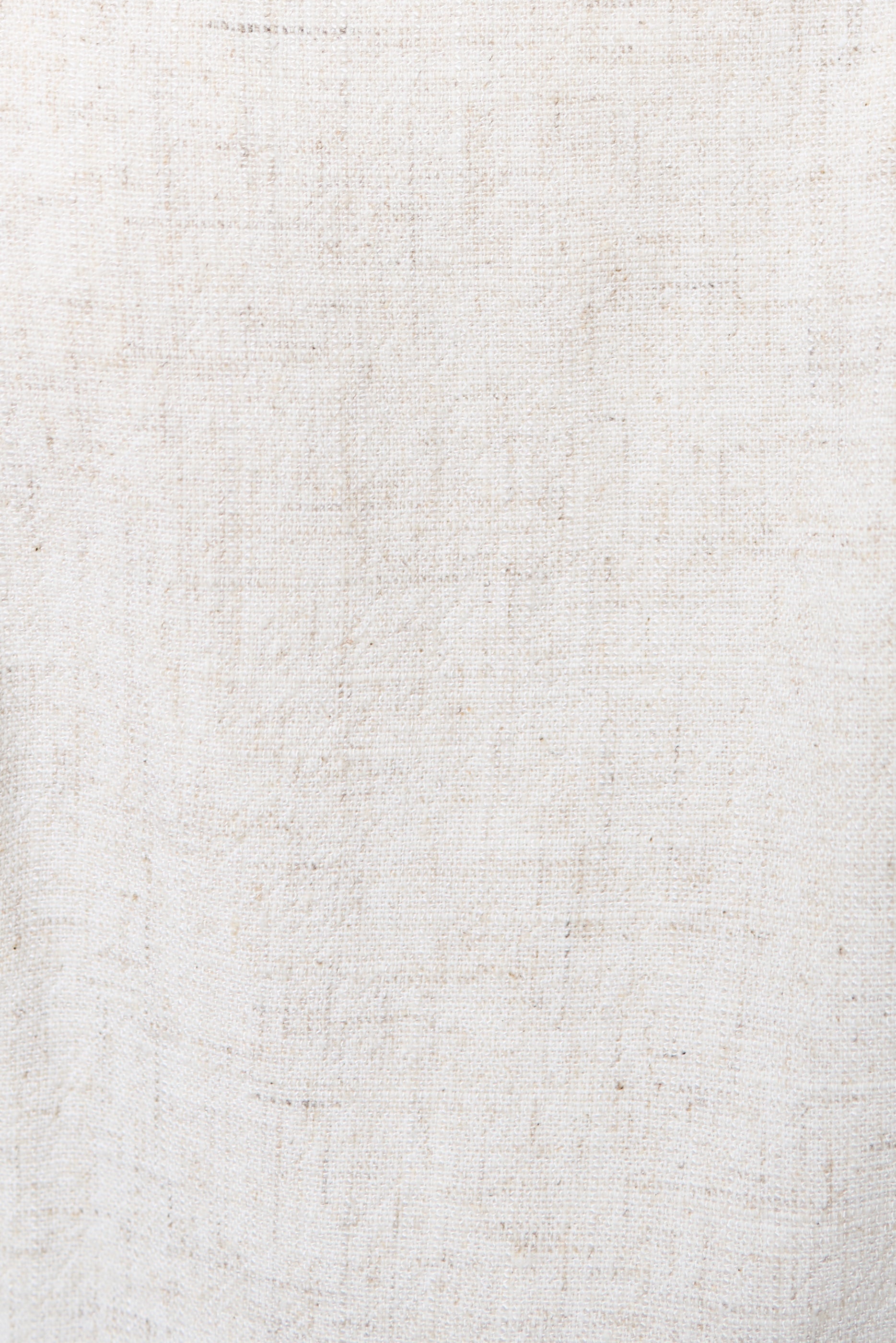 Reese Linen Mix Button Through Midi Shirt Dress - Natural