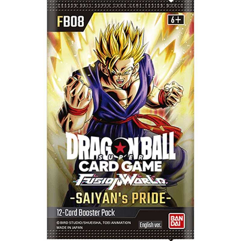 Dragon Ball Super Fusion World FB08 Booster Pack - 12 Trading Cards
