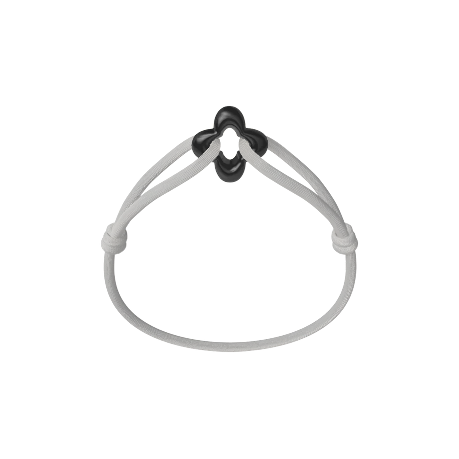 Black Clover Cord Bracelet