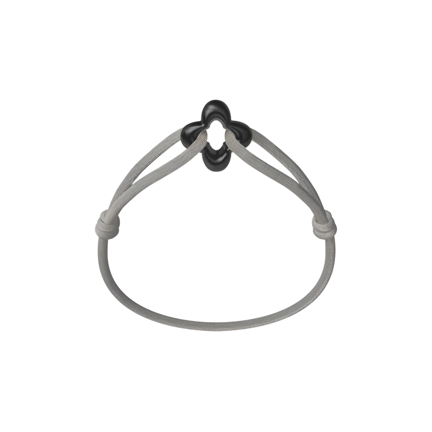 Black Clover Cord Bracelet