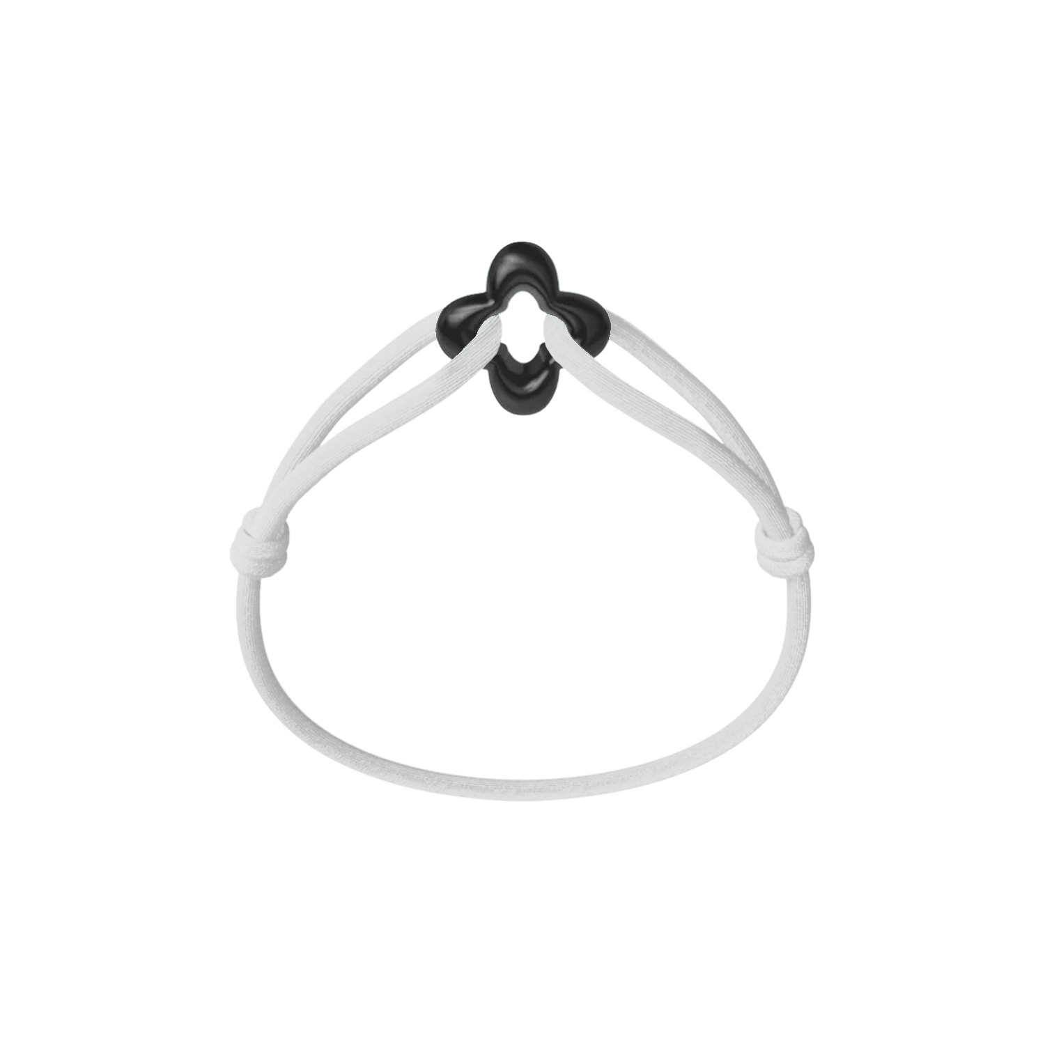 Black Clover Cord Bracelet