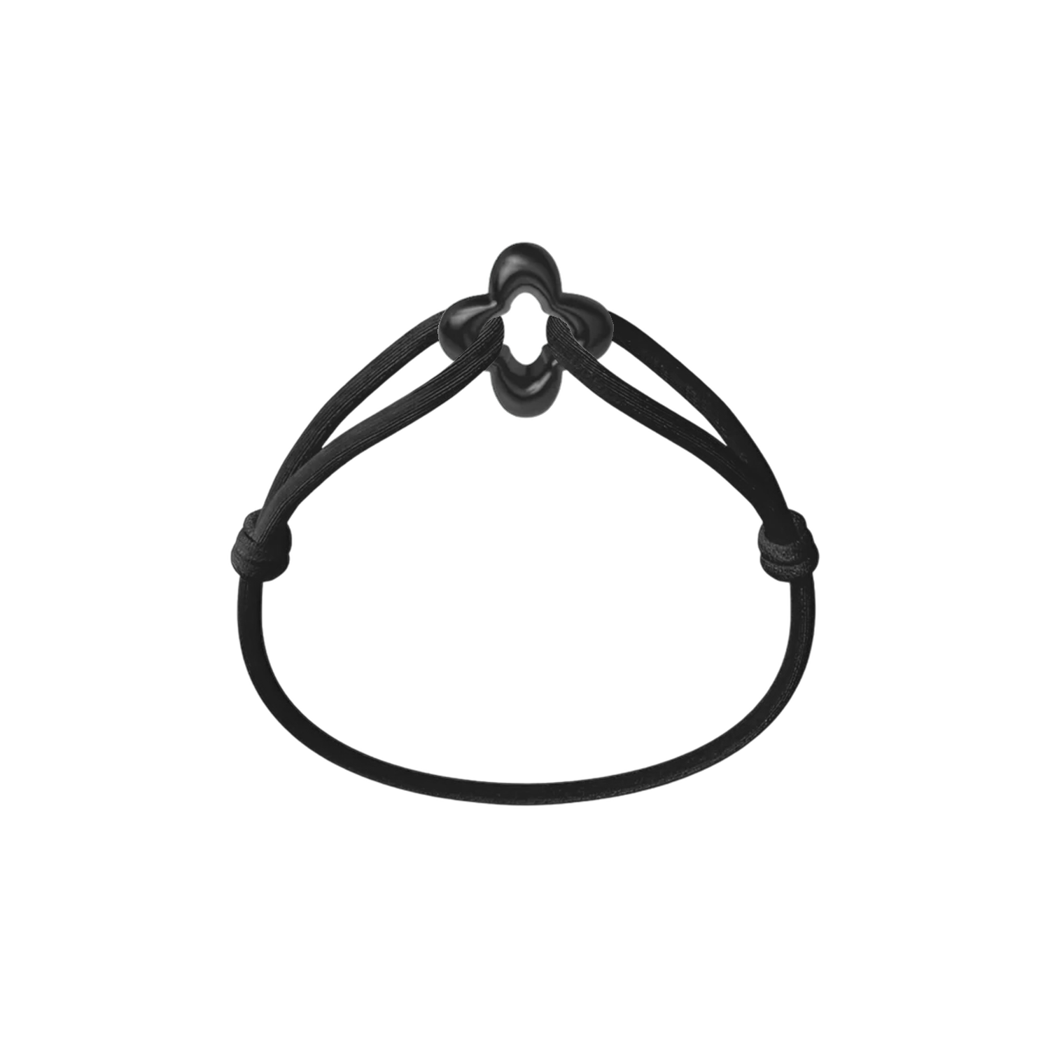 Black Clover Cord Bracelet