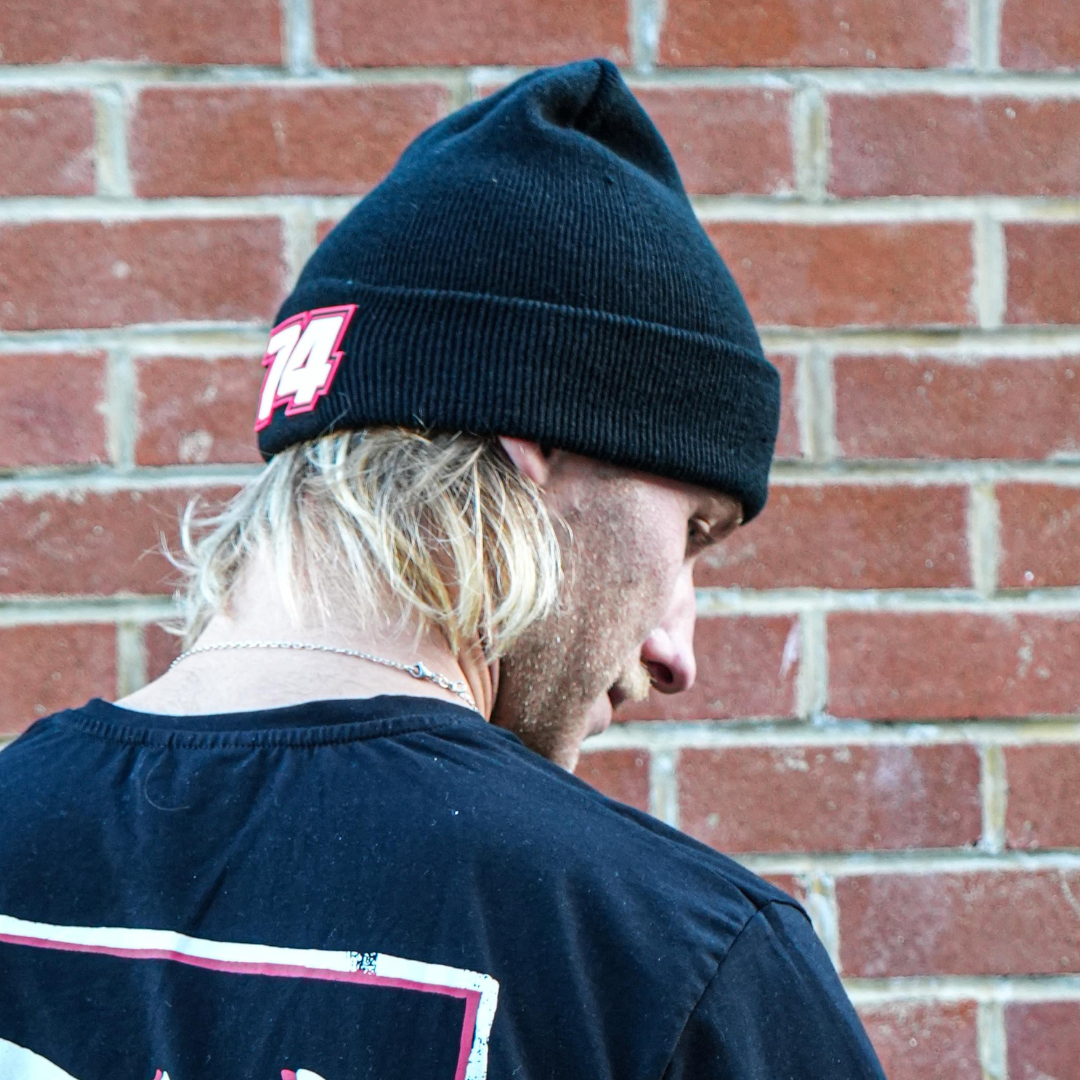 Davey Todd 74 Beanie – Uggly & Co Official Isle of Man TT Racing Hat