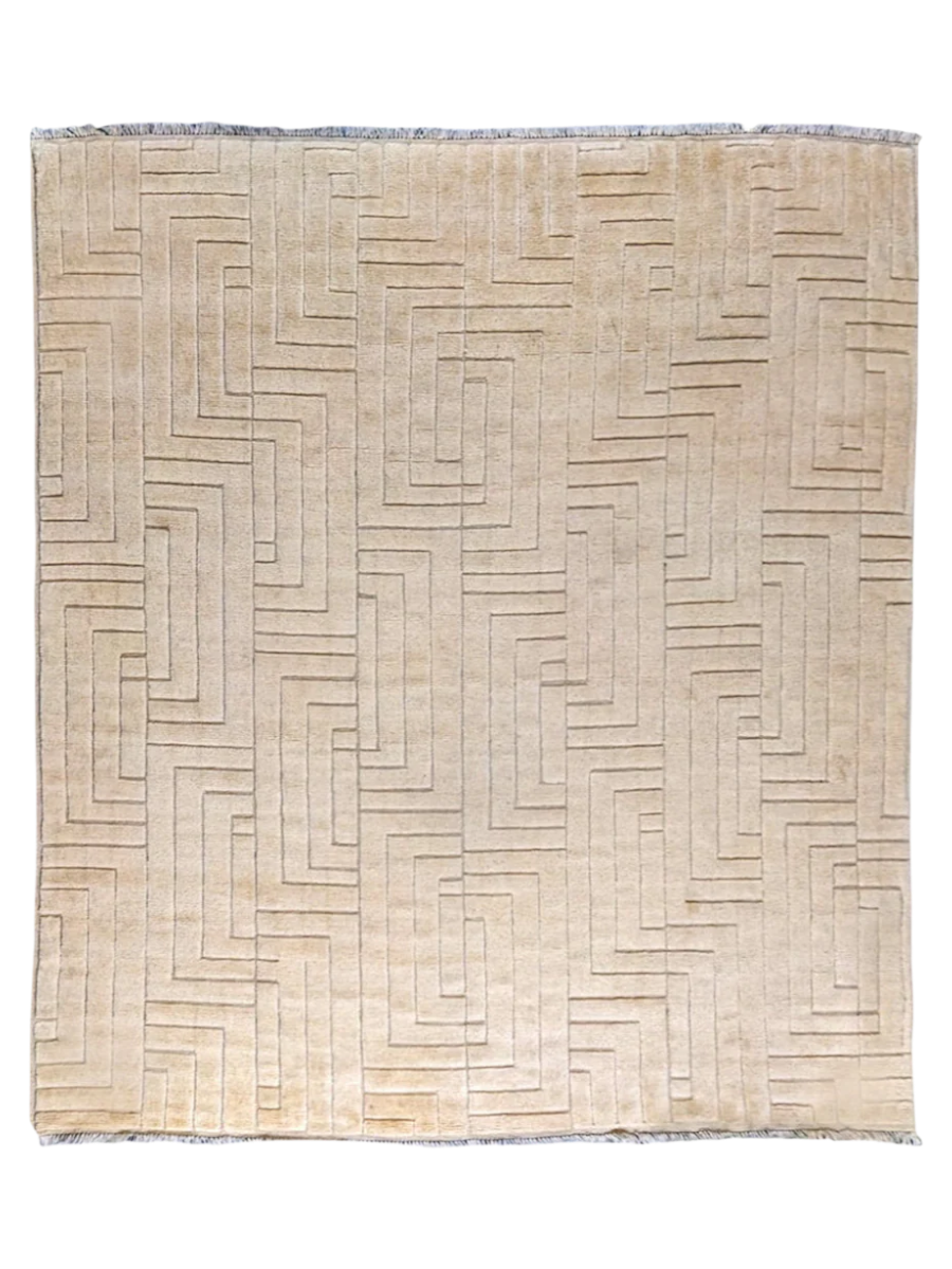 Zeva Hand Knotted Rug - 305 x 262 cm