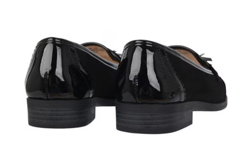 Miso Tasha Women’s Tassel Loafers – Brogue Slip-On Shoes UK 3 EU 36
