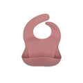 BLW Essentials Silicone Bib - Dusty Rose
