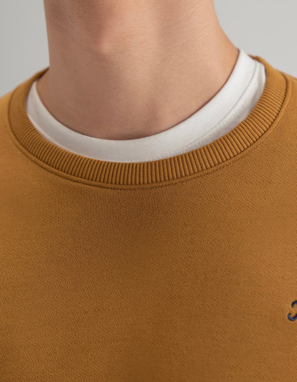 Modern Mustard Crew Neck Sweatshirt