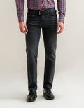 Classic Dark Grey Denim Jeans