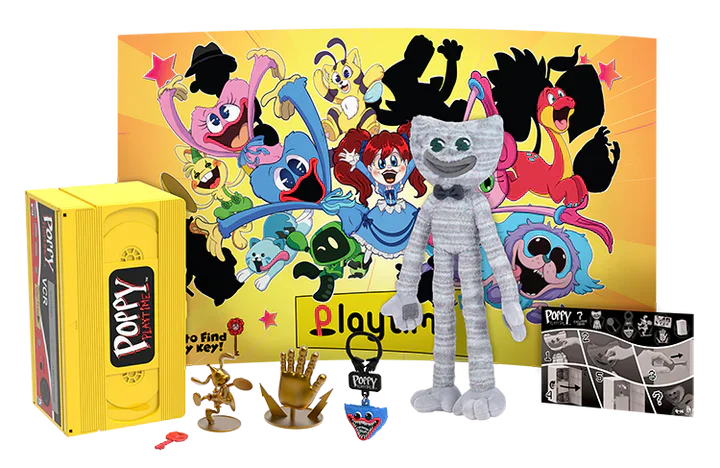 Poppy Playtime Series 2 VHS Bundle – Huggy Wuggy Plush & Figures by Snaps