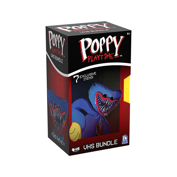 Poppy Playtime Series 2 VHS Bundle – Huggy Wuggy Plush & Figures by Snaps