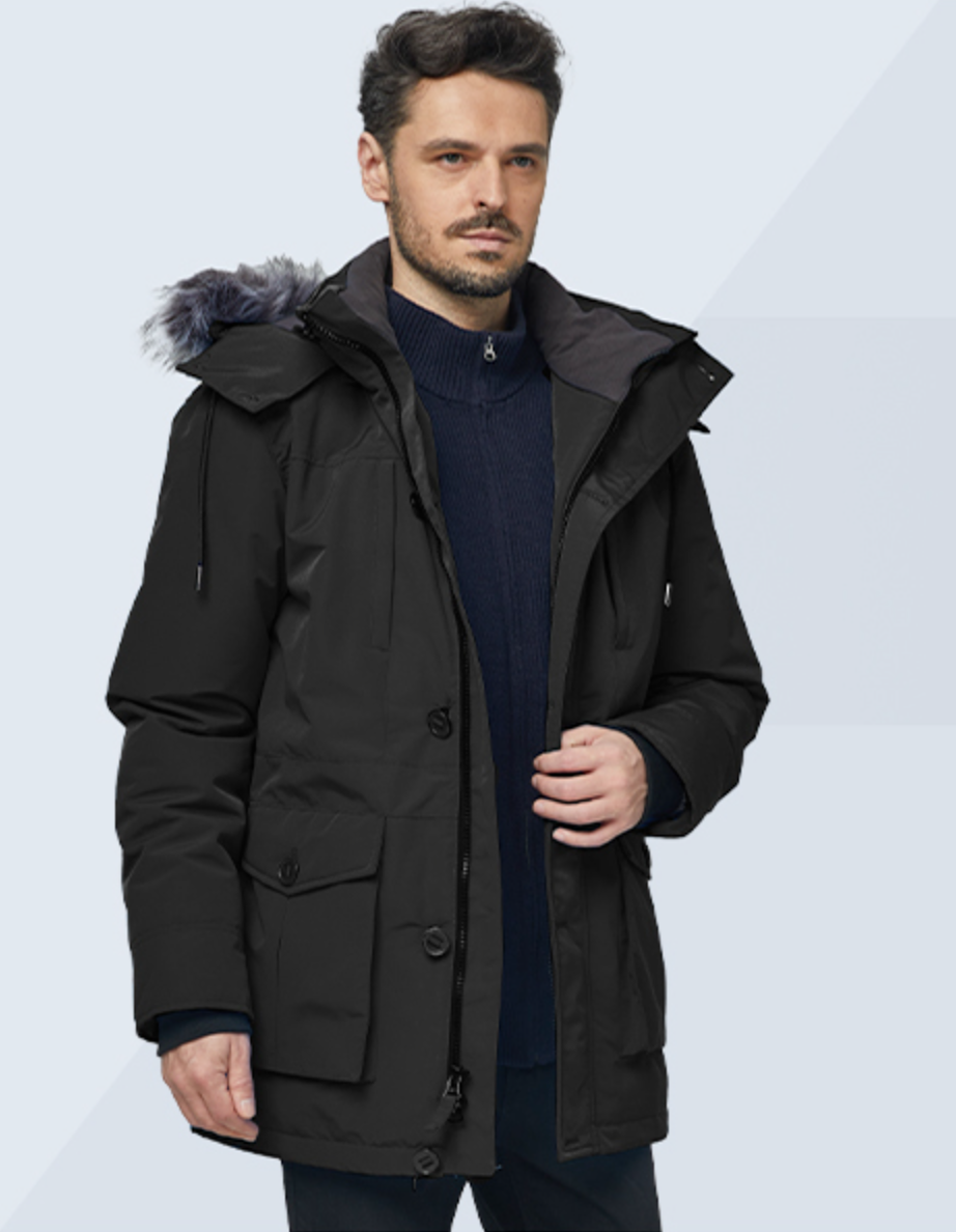 CHINMOON Men's Winter Puffer Coat | Waterproof Windproof Parka Jacket