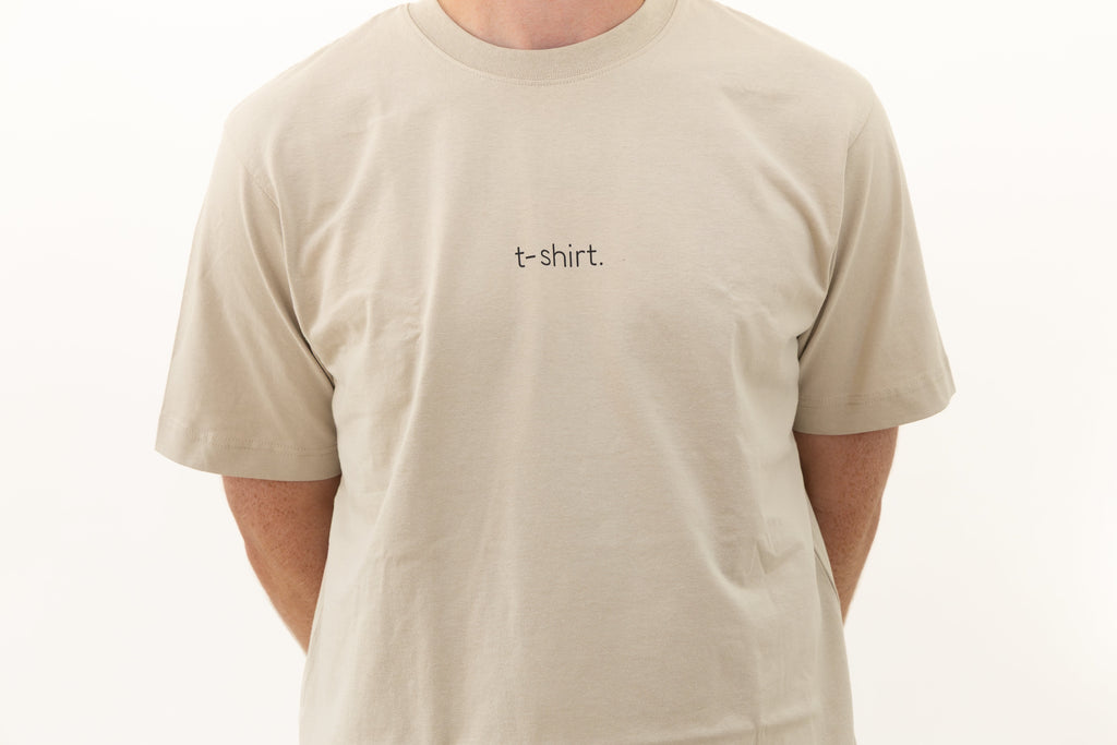 simple. t-shirt. desert-dust.