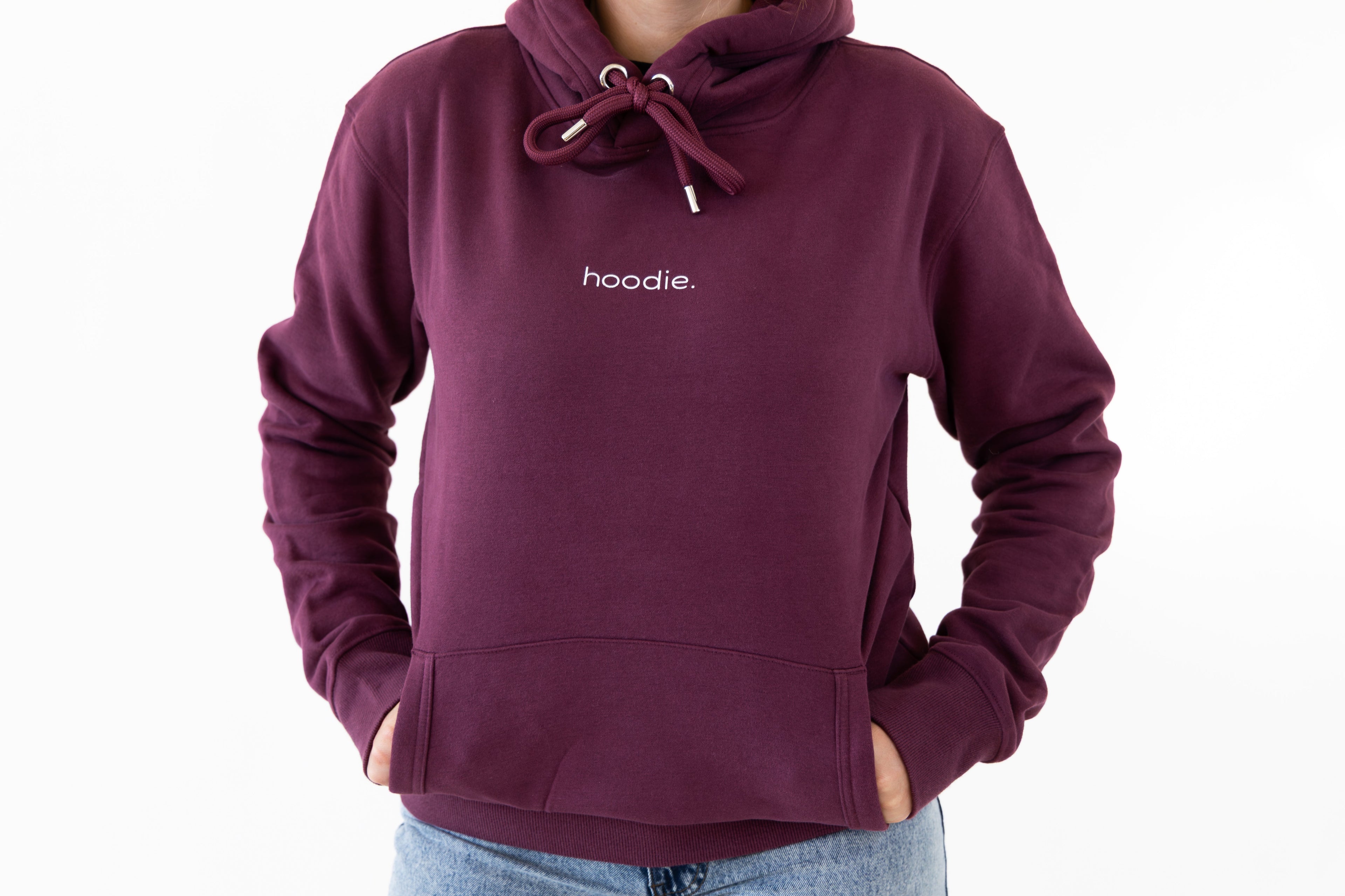 simple. hoodie. waffle. zinfandel.