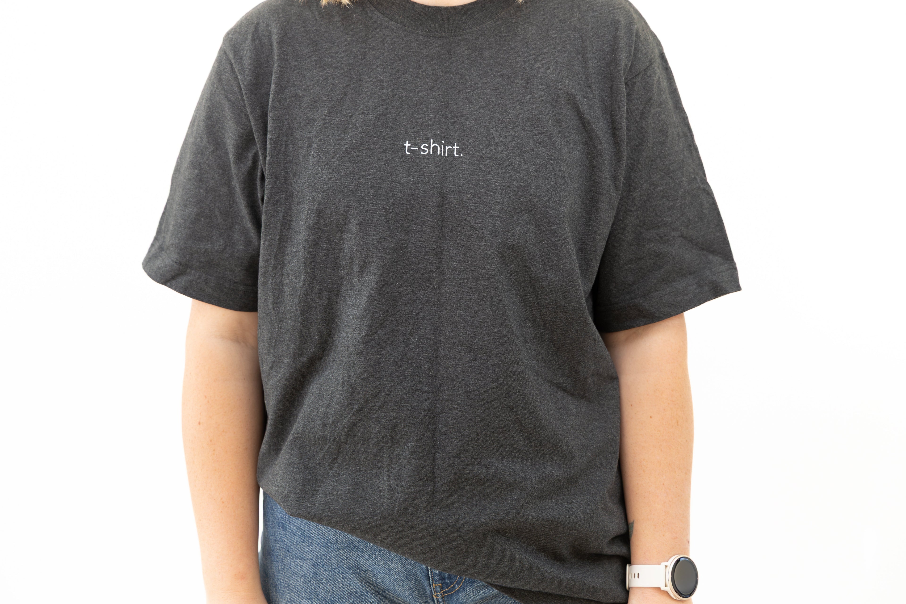 simple. t-shirt. dark-heather.