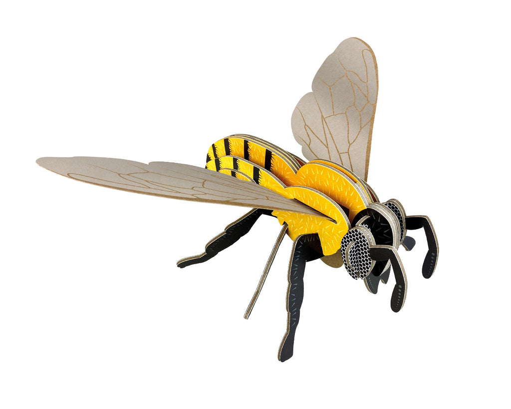 Build Your Own Honey Bee Cardboard STEM Kit – Eco-Friendly Toy by Snaps