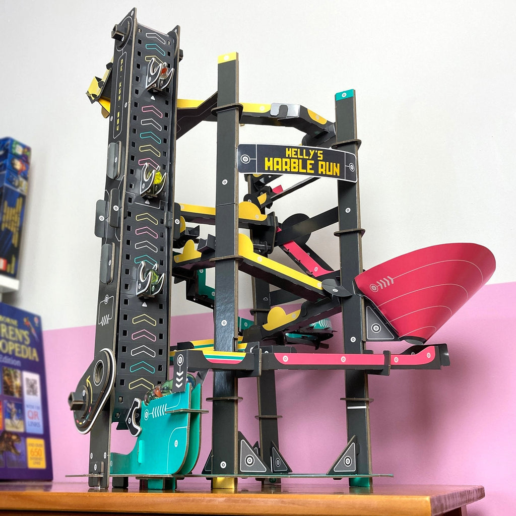 Snaps Marble Run Kit – Sustainable Cardboard STEM Engineering Toy
