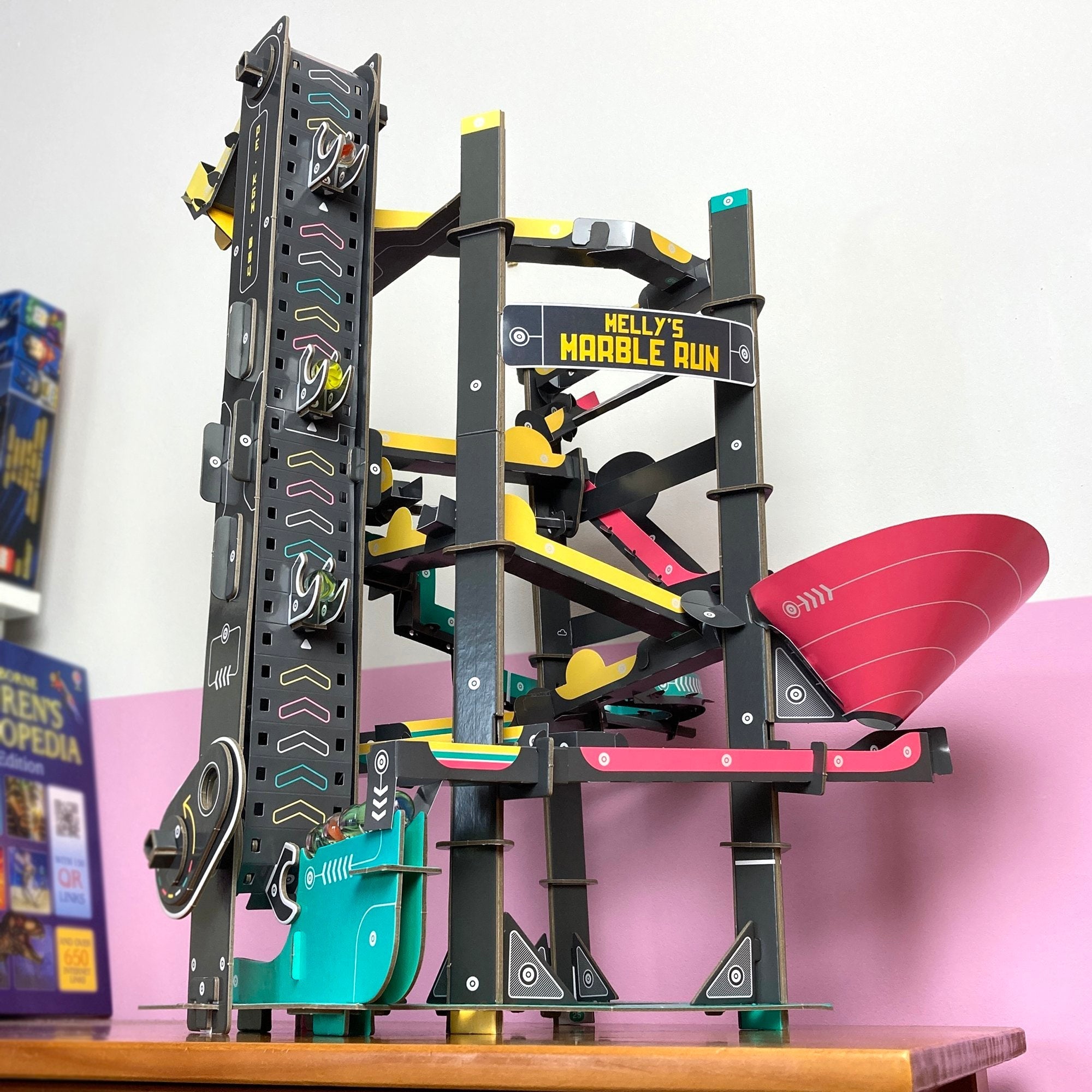 Snaps Marble Run Kit – Sustainable Cardboard STEM Engineering Toy