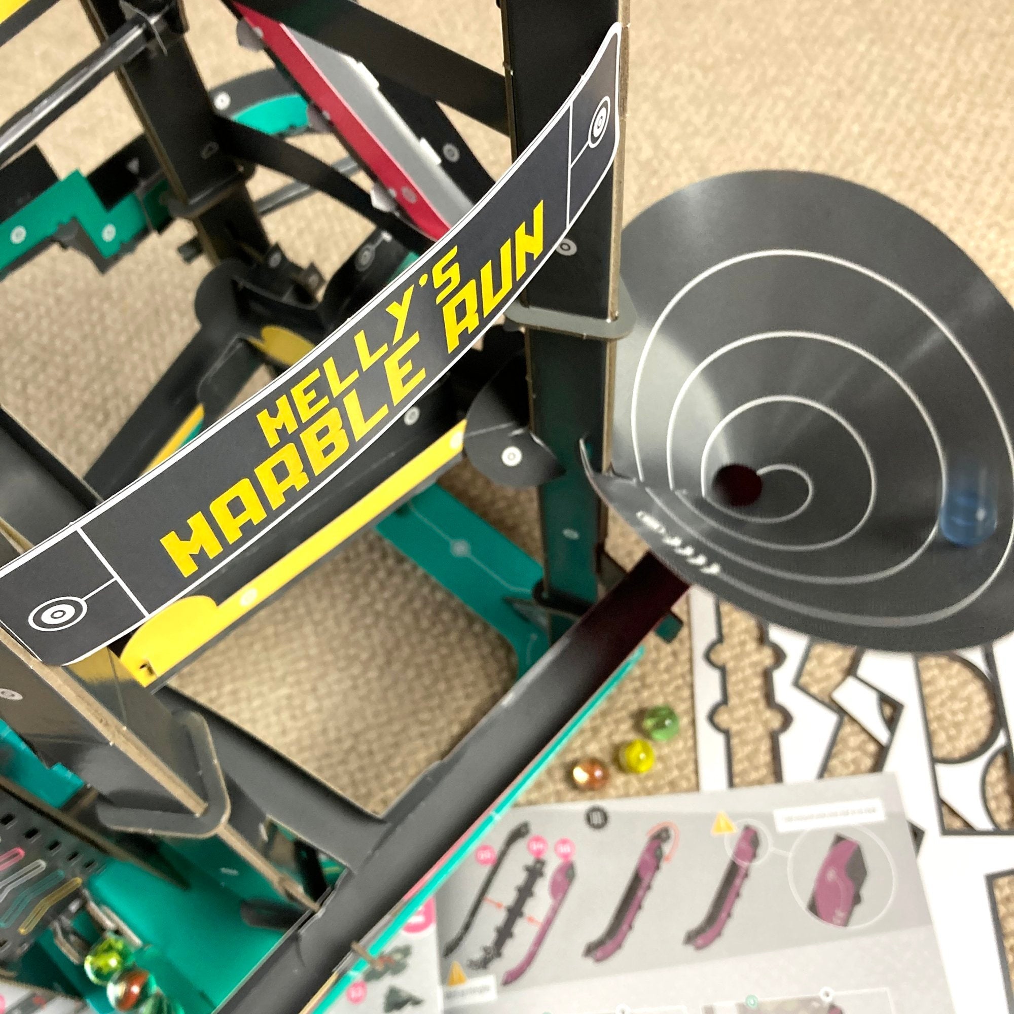 Snaps Marble Run Kit – Sustainable Cardboard STEM Engineering Toy