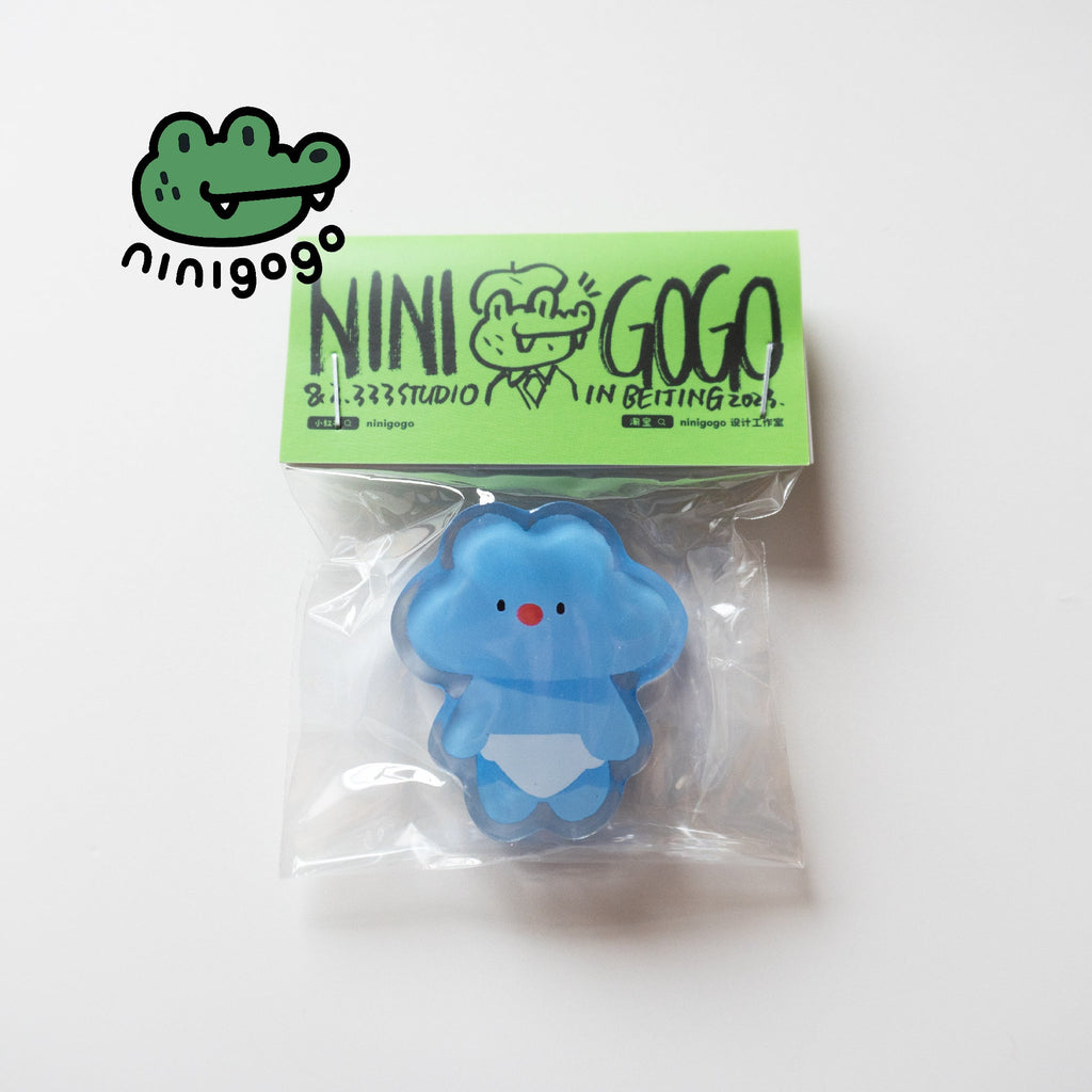 Cloud Acrylic Binder Clip by LuLuFun Studio – Cute Stationery Bookmark