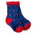 Swole Panda Children's Racing Car Bamboo Socks – Seamless & Breathable