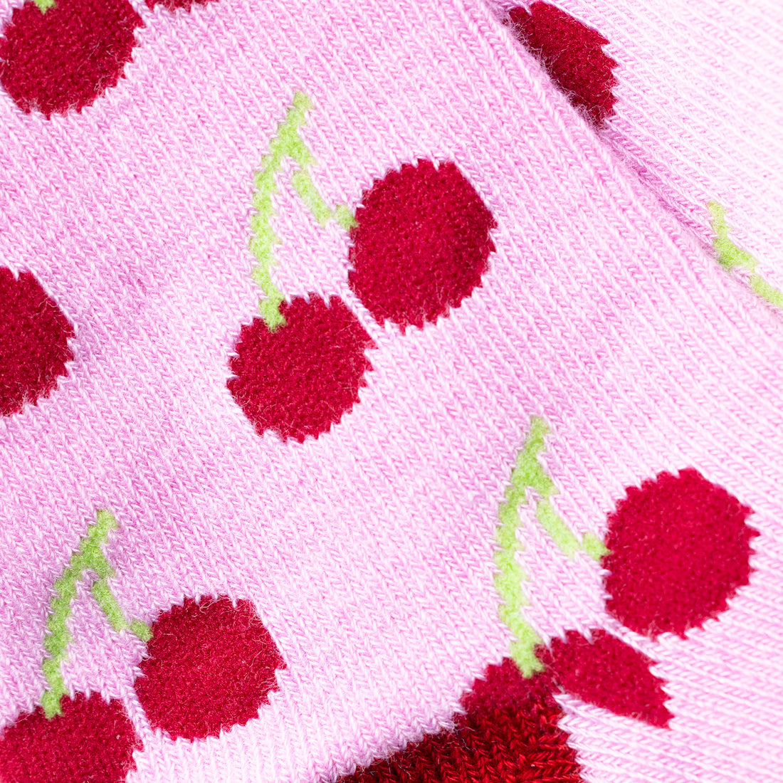 Swole Panda Children's Cherry Bamboo Socks – Seamless & Breathable