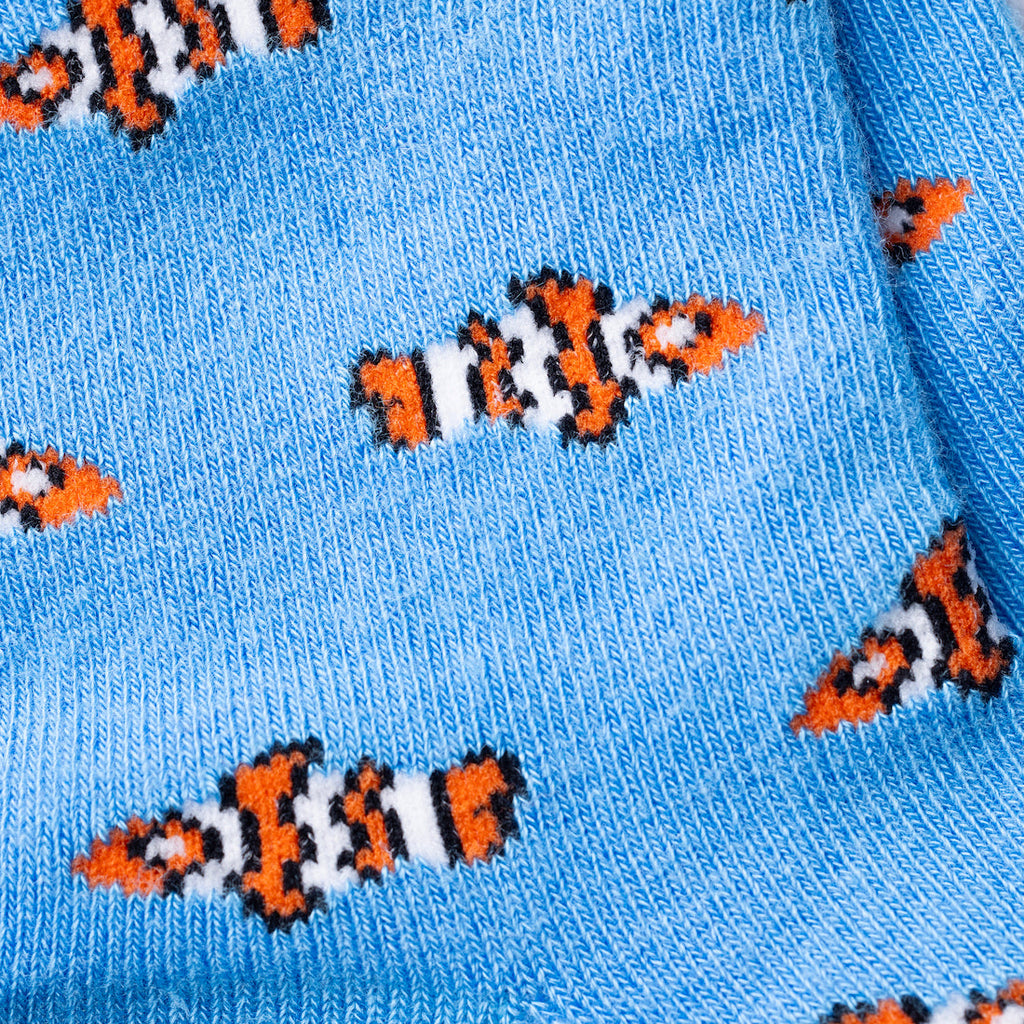 Swole Panda Children's Clown Fish Bamboo Socks – Seamless & Breathable
