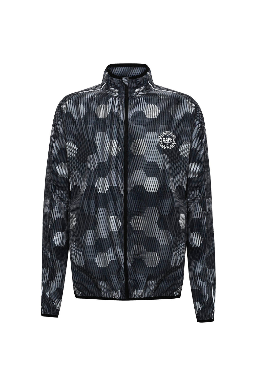 XAPE Badge Logo Fitness Jacket - Black