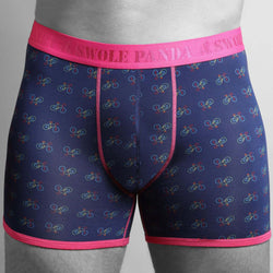 Swole Panda Bamboo Boxers – Breathable Bicycle Print Men's Underwear