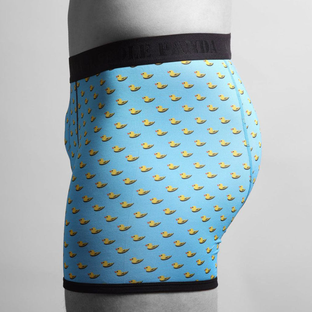 Swole Panda Bamboo Boxers – Breathable Duck Print Men's Underwear