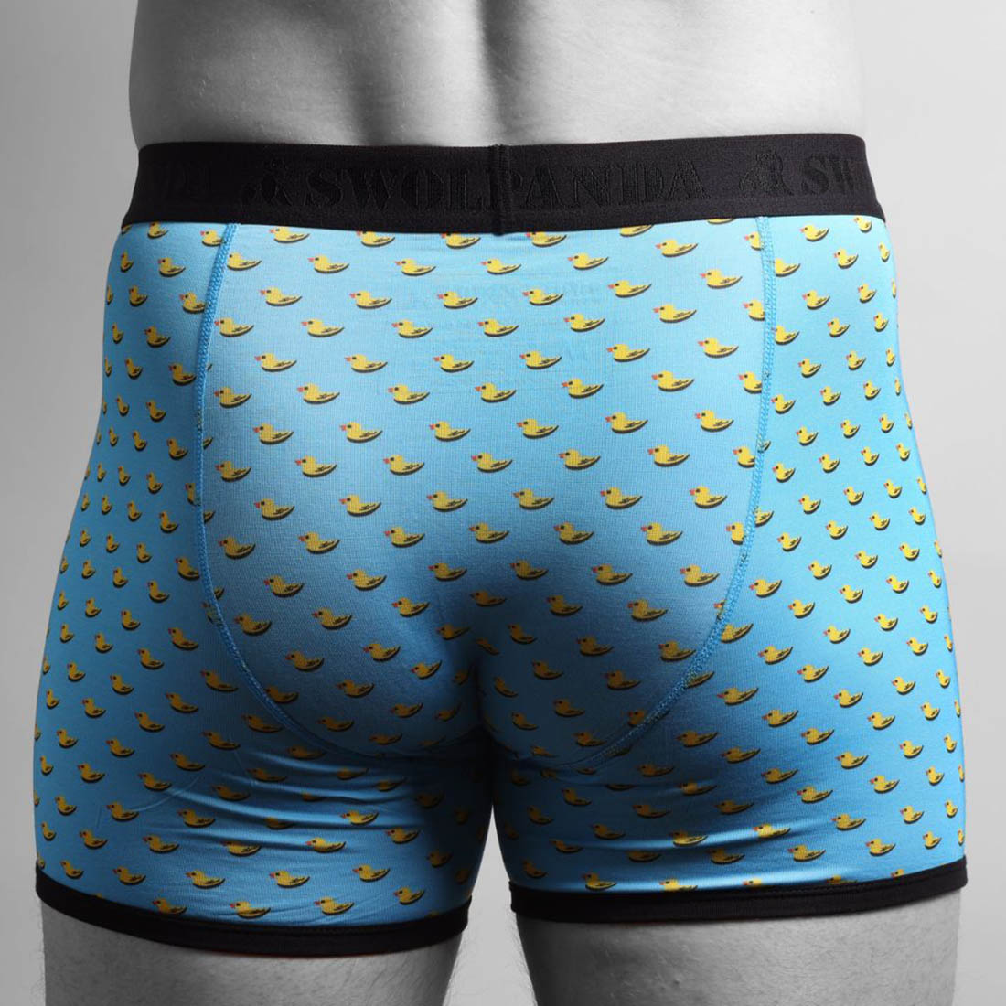 Swole Panda Bamboo Boxers – Breathable Duck Print Men's Underwear