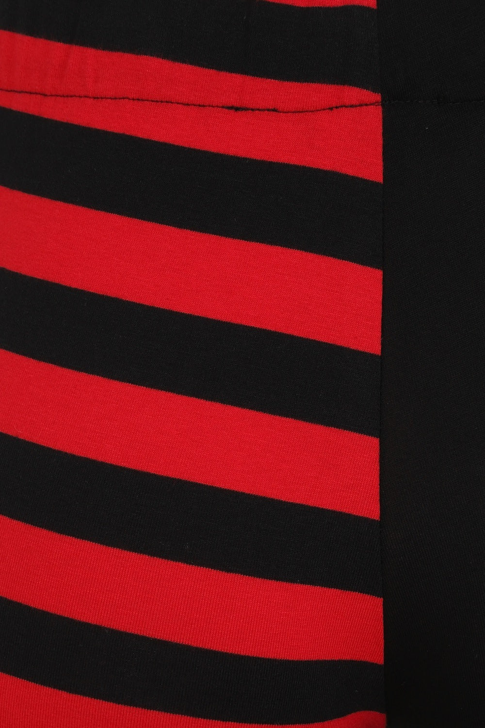 Banned Apparel Red Striped Split Leg Leggings – Gothic High Waisted