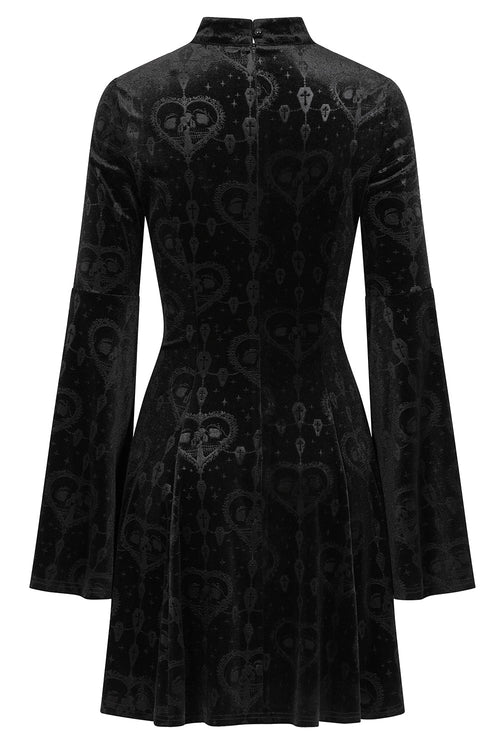 Banned Lucinda Gothic Lace Dress – Victorian Black Fit-and-Flare