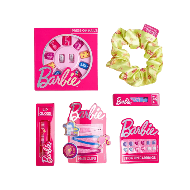Barbie Dreamhouse Beauty Set – Kids Pretend Play Vanity Toy Accessories