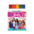 Barbie Finger Painting Book with 5 Ink Pads – Kids Creative Art Activity