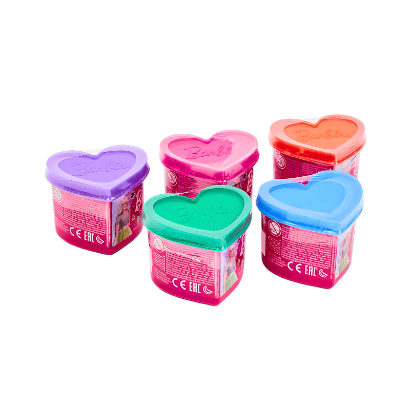 Barbie Glitter Dough Sparkly Modeling Clay for Kids