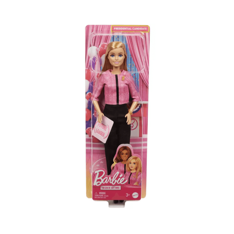Barbie You Can Be Presidential Candidate Doll - Career Leadership Toy