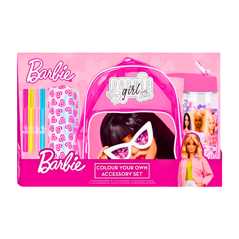 Barbie Colour Your Own Accessory Set – DIY Creative Fashion Kit
