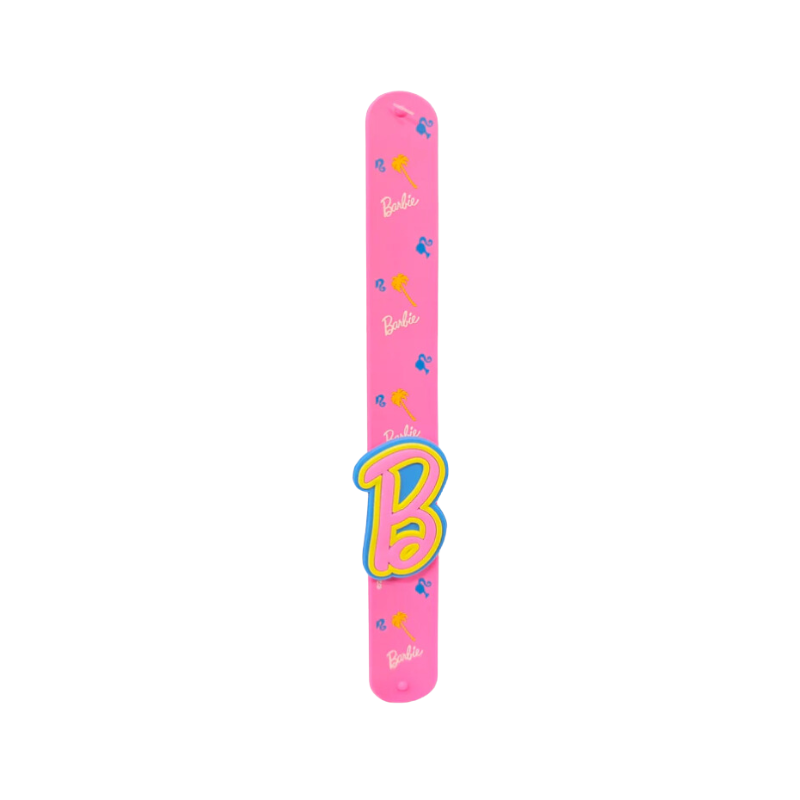 Barbie Pink Snap Band Bracelet for Kids – PoundFun Dress-Up Accessory