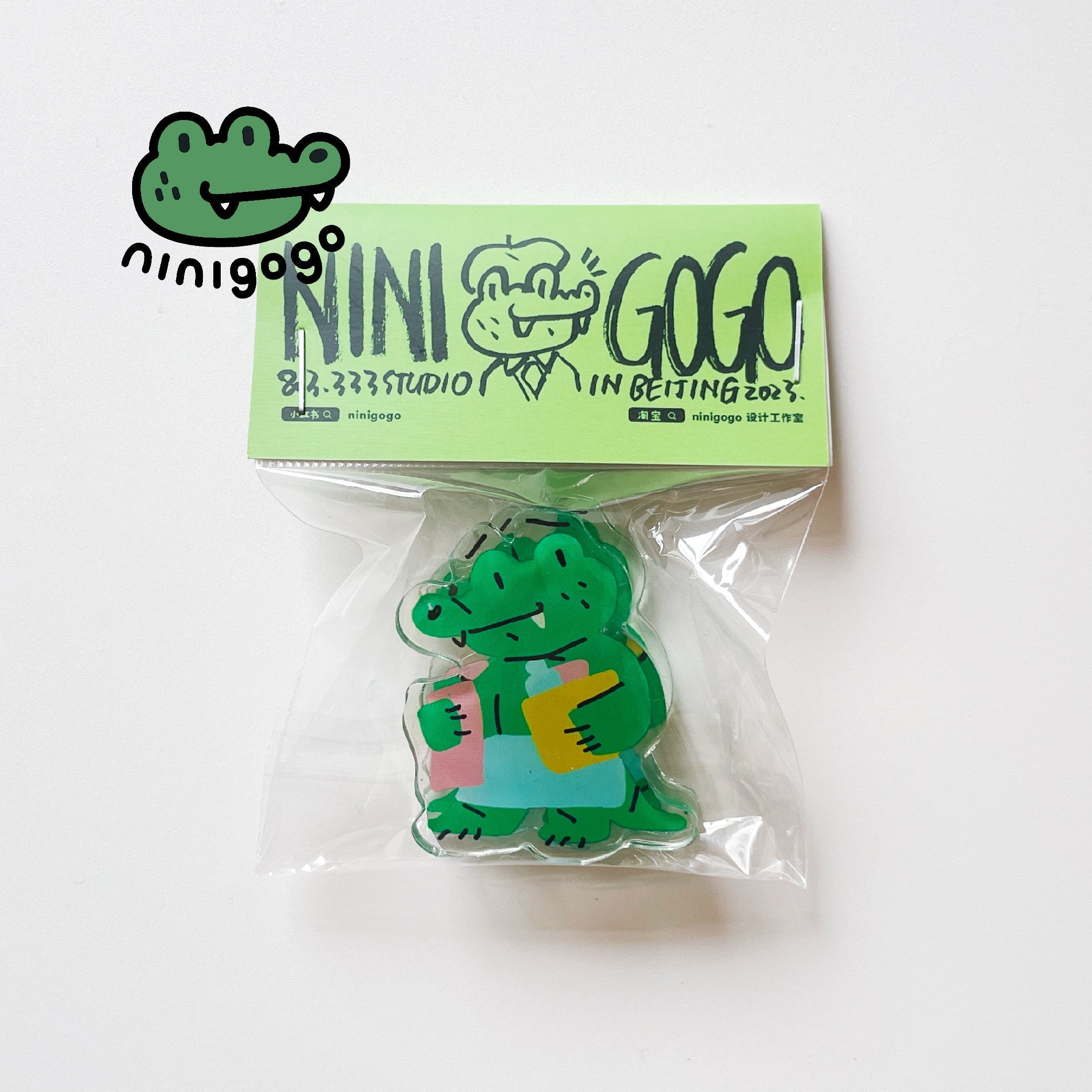Acrylic Binder Clip by LuLuFun Studio – NINIGOGO Bath EGO Page Marker